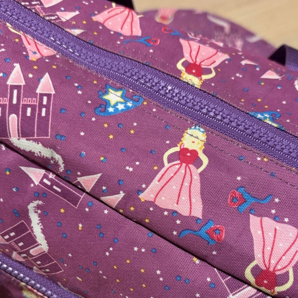 Cute Little Princess Duffle Bag Purple Kids Bag -GB1sku